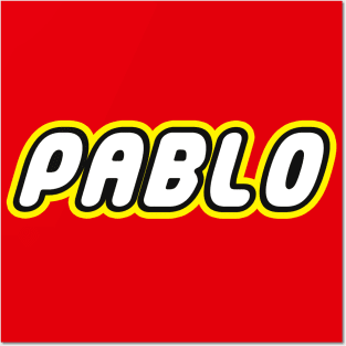 PABLO - Personalized LEGO Name Posters and Art